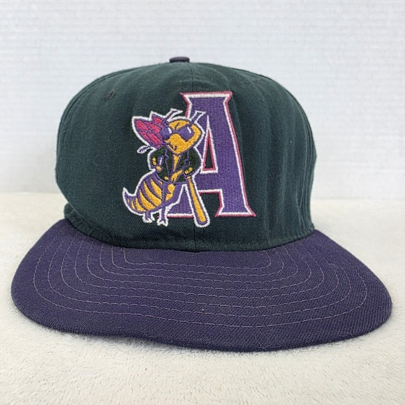 New Era Other - Vintage Augusta GreenJackets Snapback Hat Cap MiLB New Era Pro Model 90s